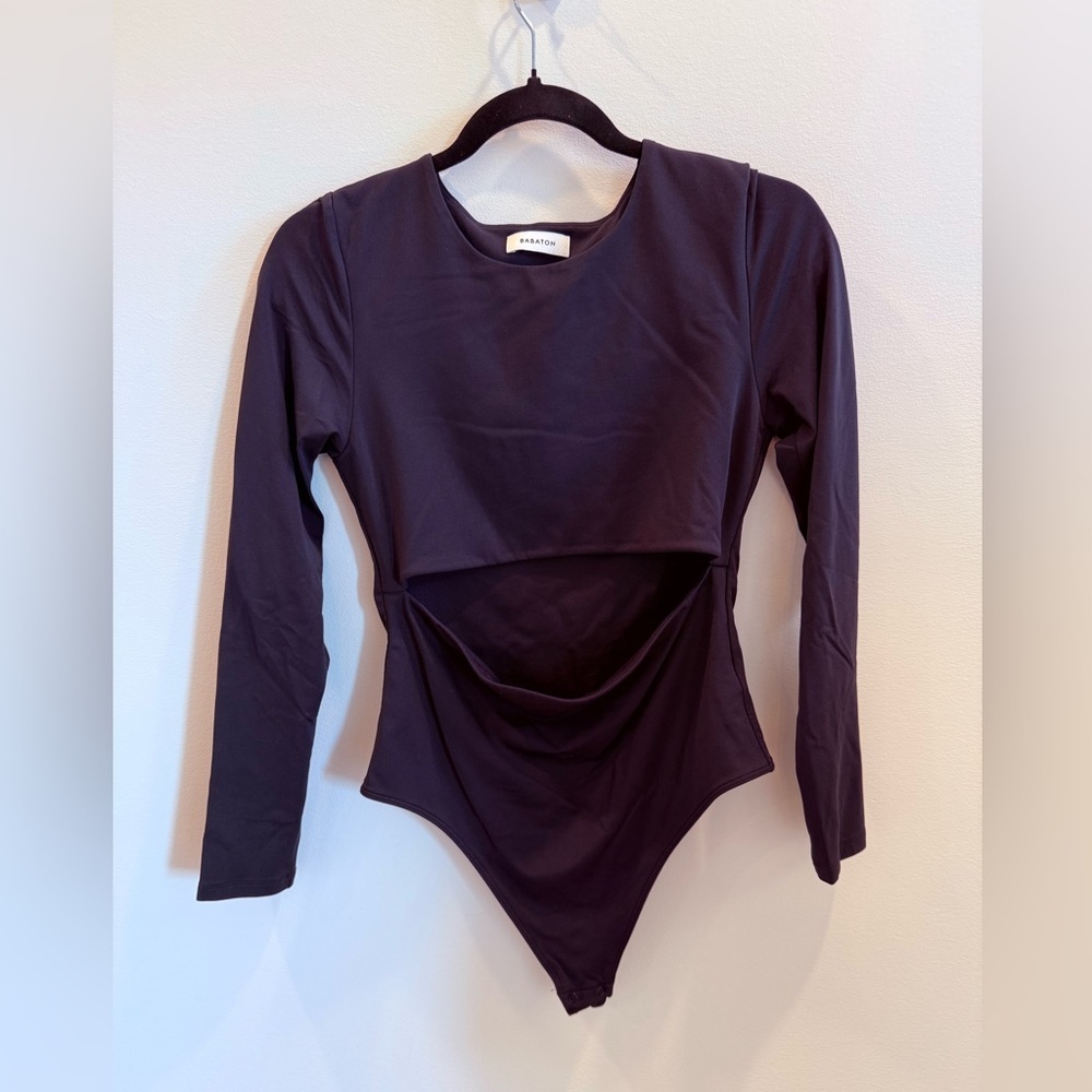 Babaton Segovia Contour Bodysuit Size Large Closet Staple Clean Girl